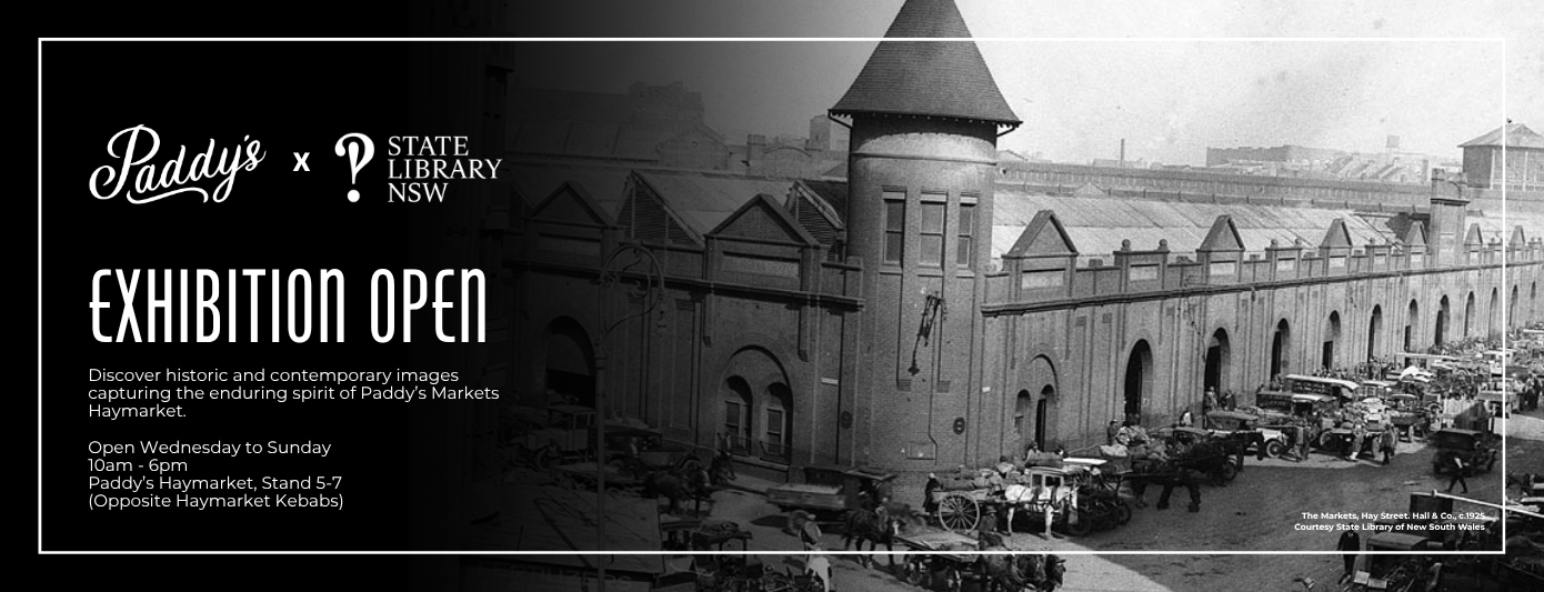 Paddy's x State Library of NSW Exhibition