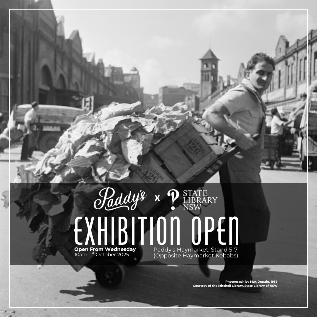 Paddy's x State Library of NSW Exhibition