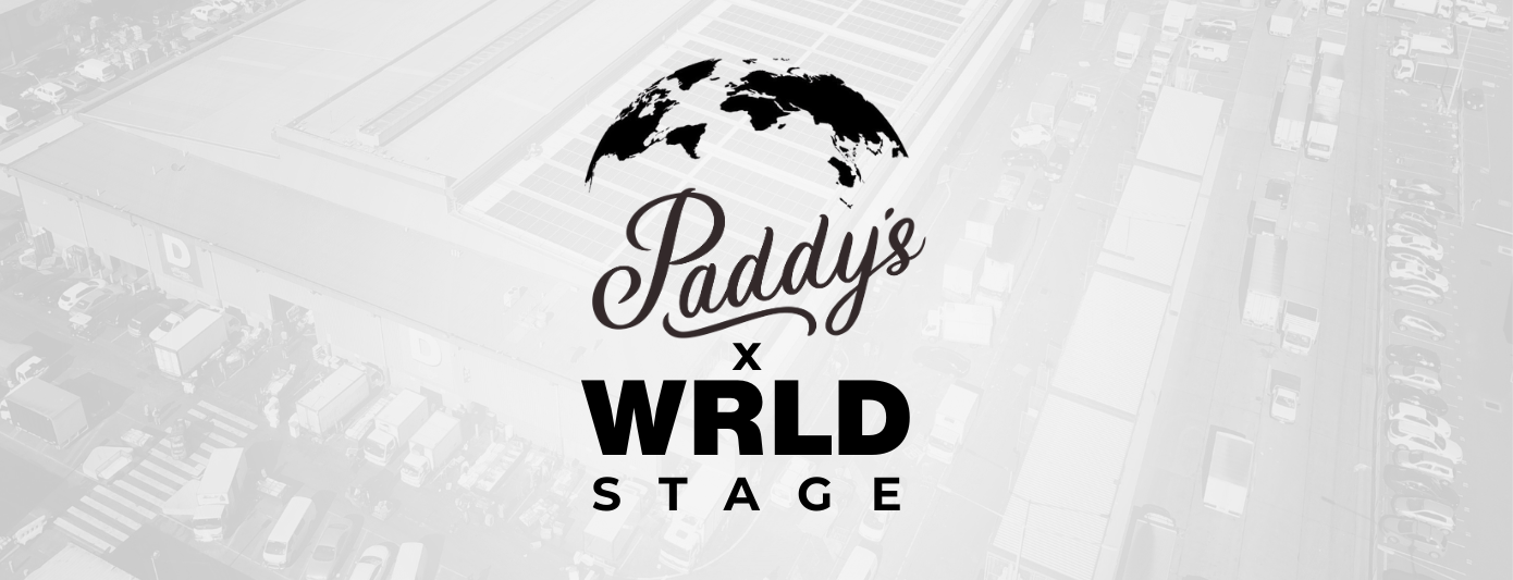 Paddy's x WRLD Stage