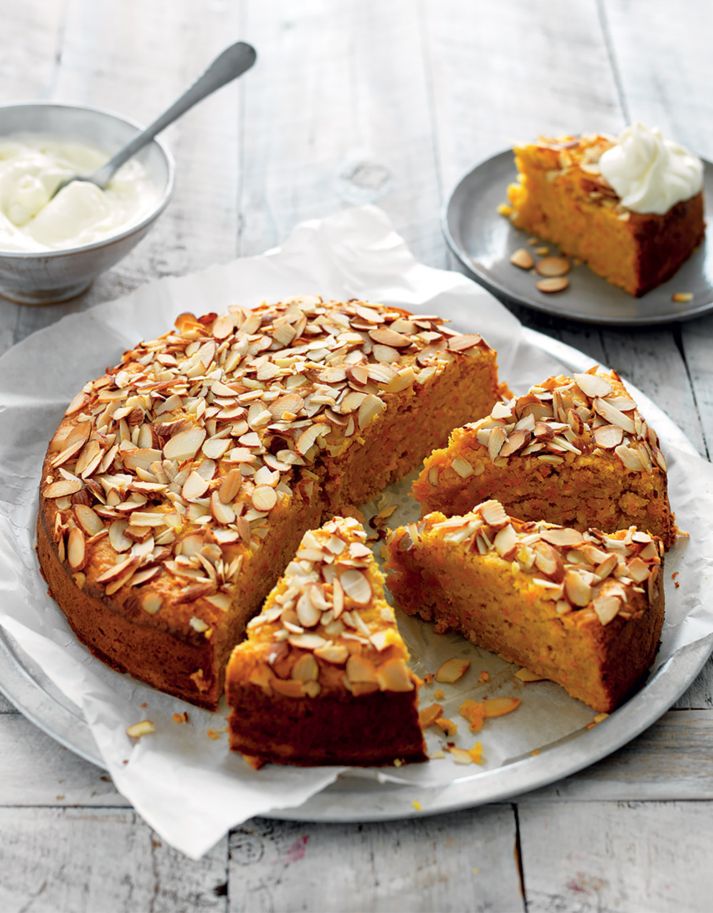 Easy Orange, Carrot & Almond Cake Recipe