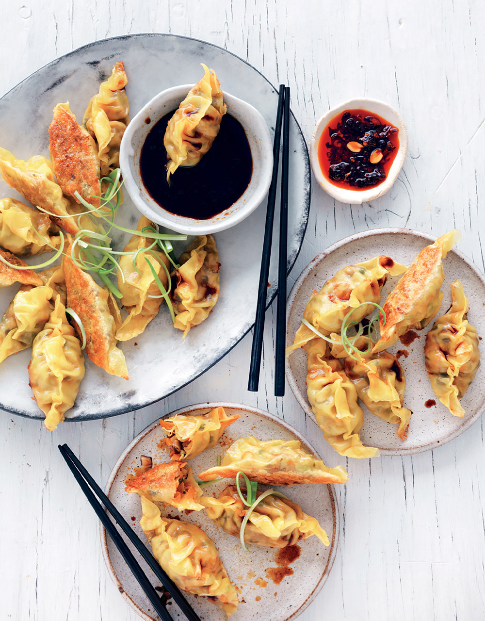 Vegetarian pot stickers