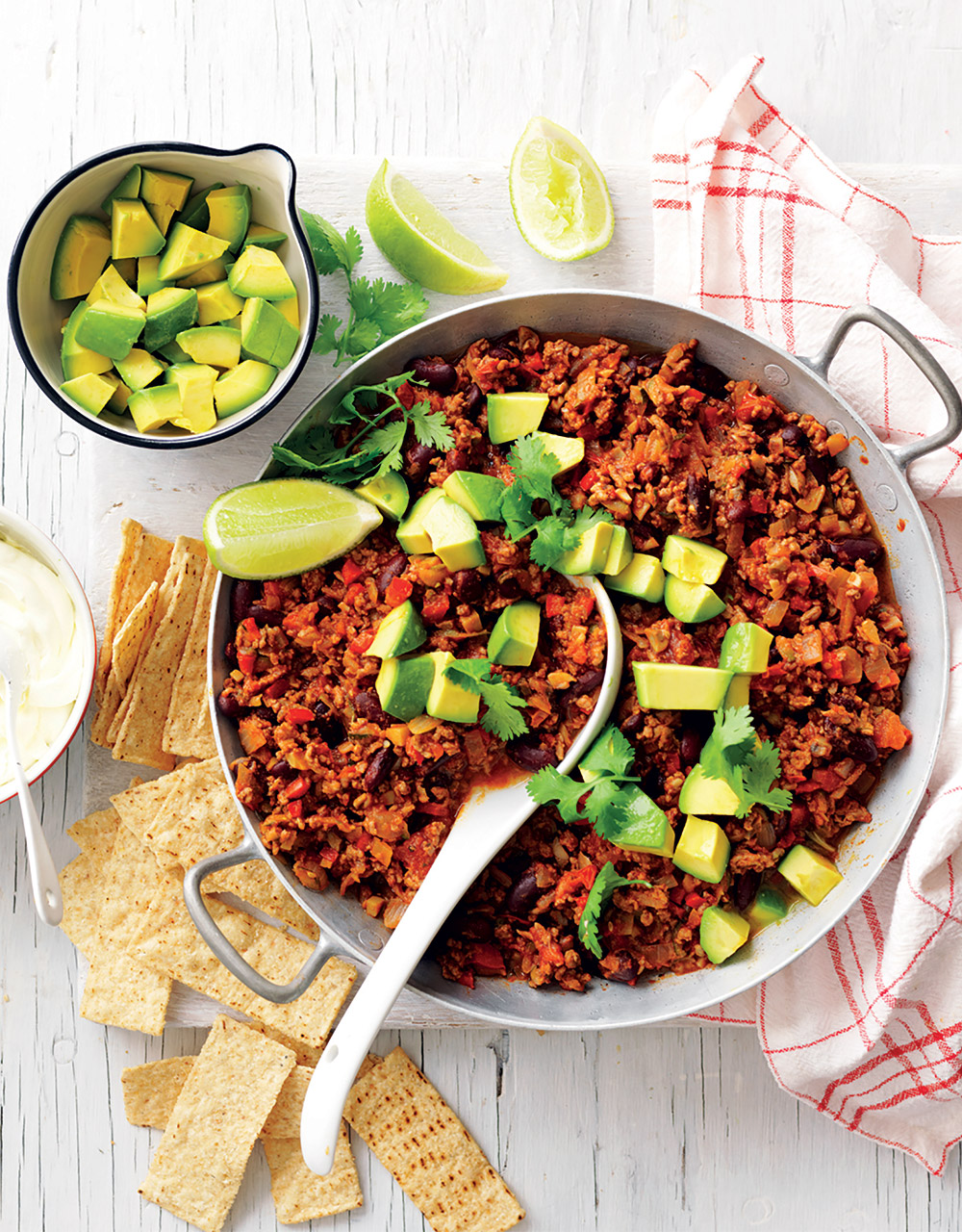 Veggie smuggler beef chilli con carne