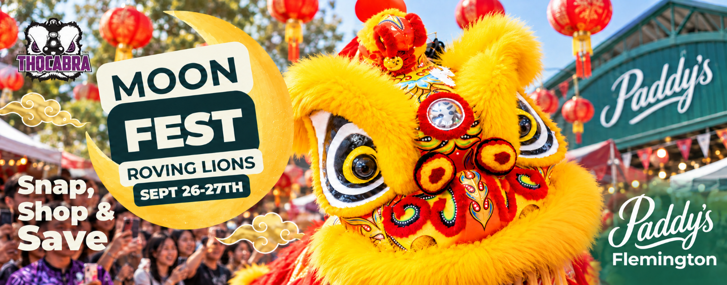 FREE Moon Fest Roving Lions 2026 at Paddy's Flemington